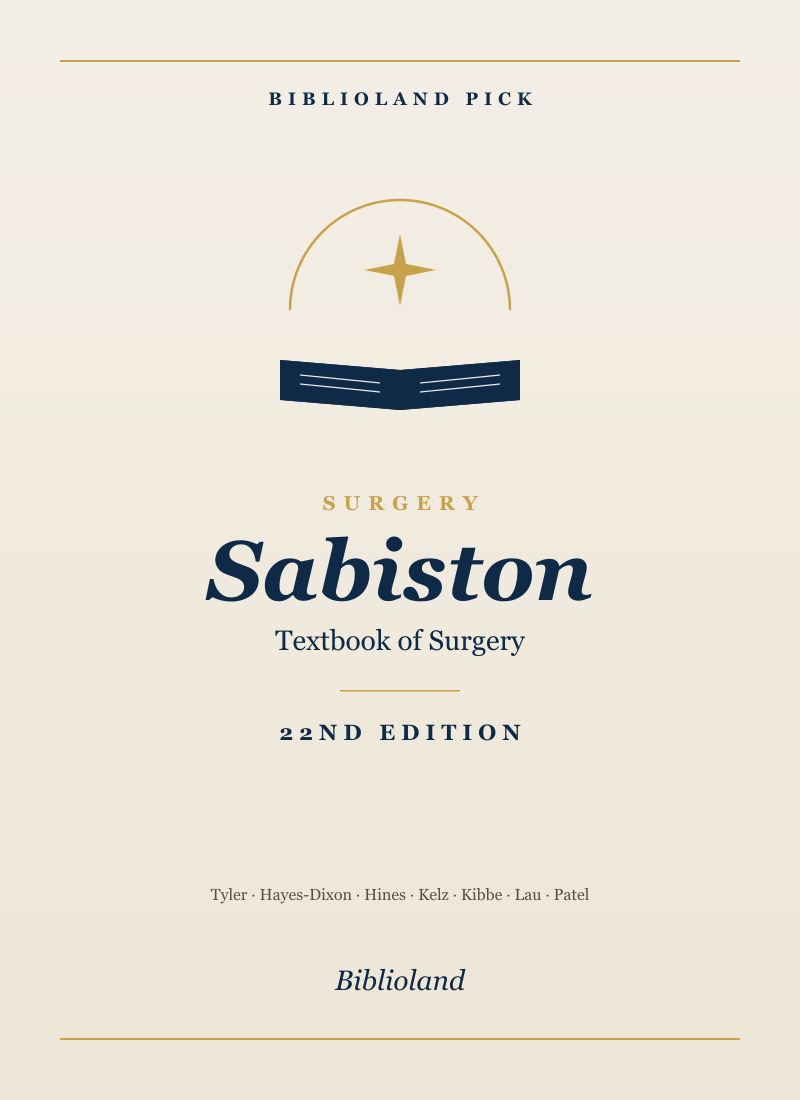 Sabiston Textbook of Surgery, 22nd Edition — Biblioland