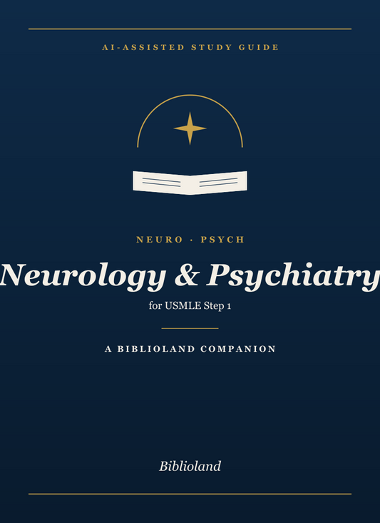 Neurology & Psychiatry — Biblioland AI Study Guide